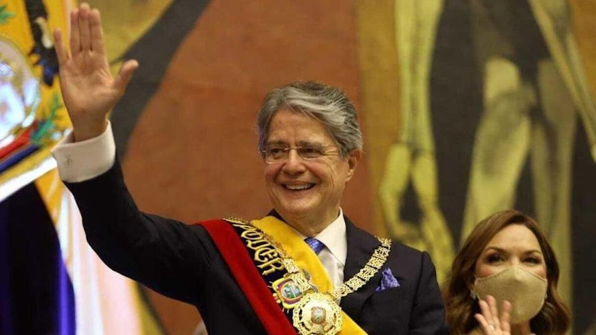 Toma de posición de Guillermo Lasso como nuevo presidente de Ecuador